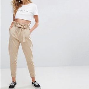 Bershka high waist pants
